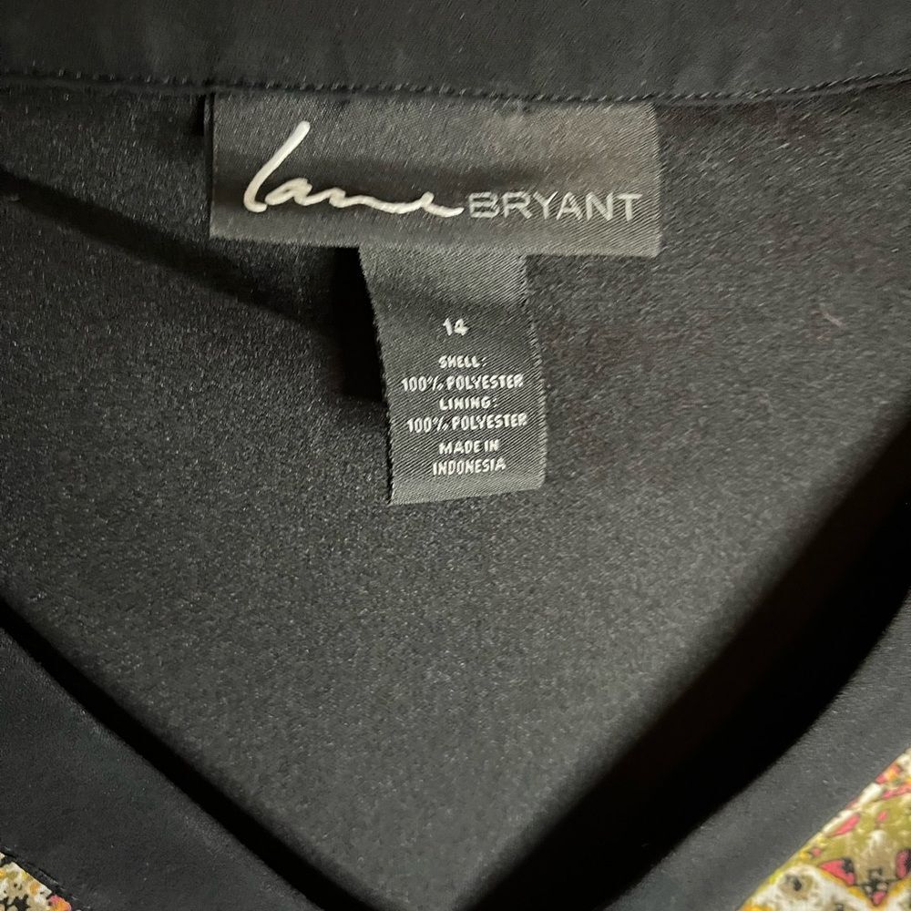 Lane Bryant Muli-Colored Dress. Size 14 - Picture 6 of 7